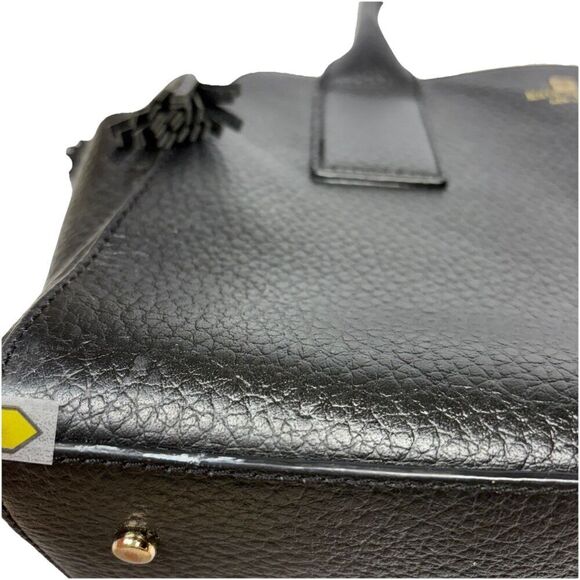 Kate Spade New York Southport Avenue Lydia SLOAN Black Leather Satchel BAG - Picture 11 of 13